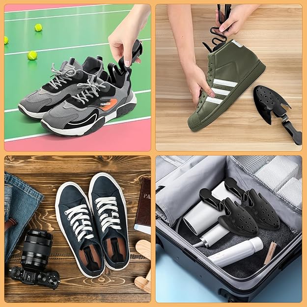 Shoe Trees for Men Women, Shoe Shape Holder,Shoe Stretcher for Keep Shoe Shape, Adjustable Length