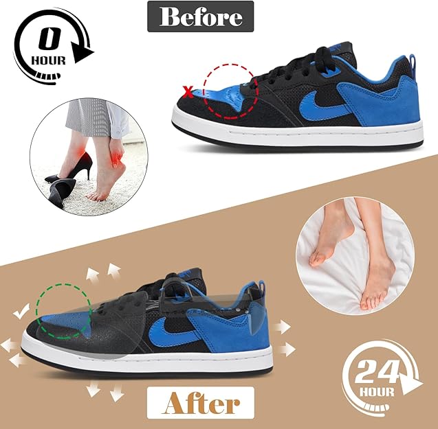 Shoe Trees for Men, Shoe Stretcher, Adjustable Length, Shoe Shape Holder