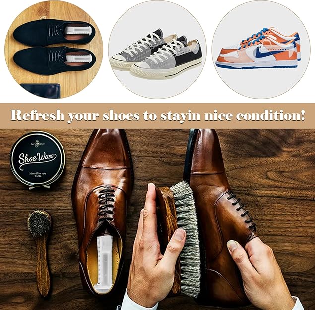 Shoe Trees for Men, Shoe Stretcher, Adjustable Length, Shoe Shape Holder