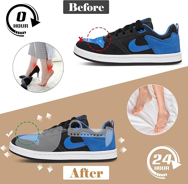 Shoe Trees for Men, Shoe Stretcher, Adjustable Length, Shoe Shape Holder