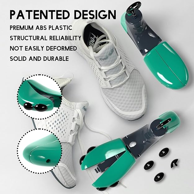 Shoe Stretcher Women Men, 4-Way Boot Stretcher, Adjustable Unisex Shoe Widener & Expander (Pack of 1)