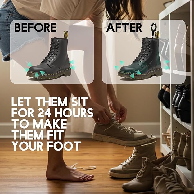 Shoe Stretcher Women Men, 4-Way Boot Stretcher, Adjustable Unisex Shoe Widener & Expander (Pack of 1)