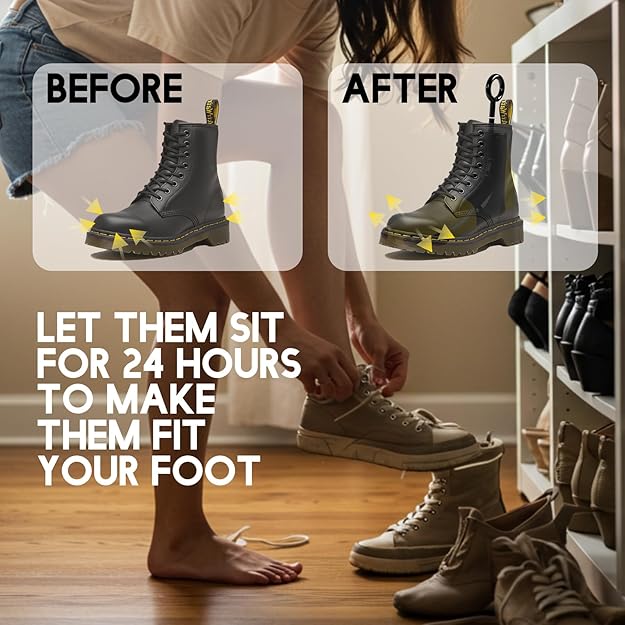 Shoe Stretcher Women Men, 4-Way Boot Stretcher, Adjustable Unisex Shoe Widener & Expander (Pack of 1)