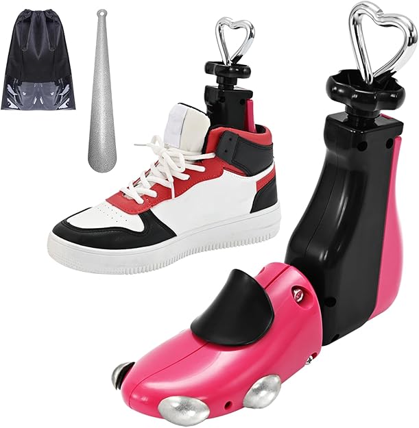 Shoe Stretcher Women Men, Shoe Tree Wide Feet, 4 Way Shoe Widener Expander for Adjustable Length Width