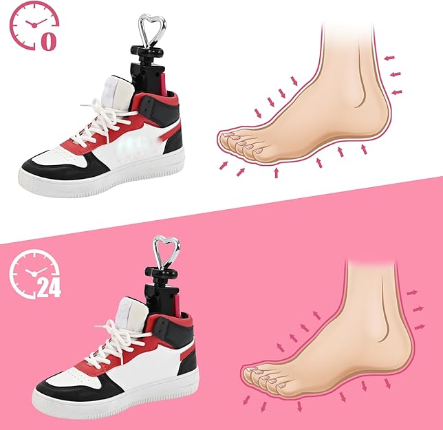 Shoe Stretcher Women Men, Shoe Tree Wide Feet, 4 Way Shoe Widener Expander for Adjustable Length Width
