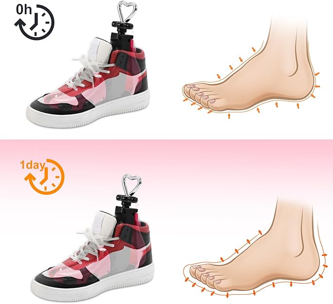 Shoe Stretcher Women Men, Boot Stretcher Wide Feet, 4-Way Boot Widener & Expander for Adjustable Length & Widt