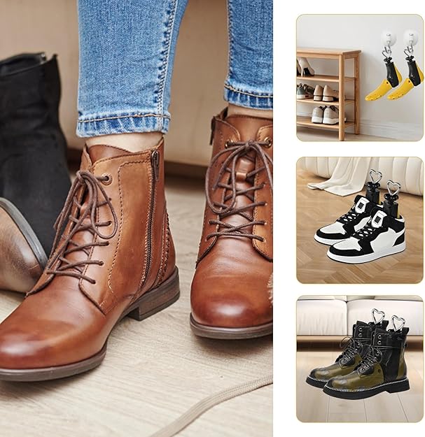 Shoe Stretcher Women Men, Boot Stretcher Wide Feet, 4-Way Shoe Widener & Expander for Stretch Length & Width