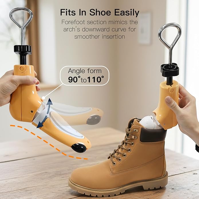 VIVEBEI Shoe Stretcher Women Men, Boot Stretcher for Wide Feet, Shoe Tree Adjustable Boot Widener Expander (1 Pcs, Not a Pair）